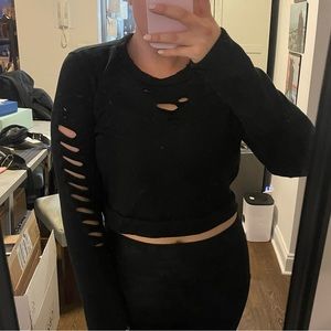 Alo Cut Our Sweatshirt